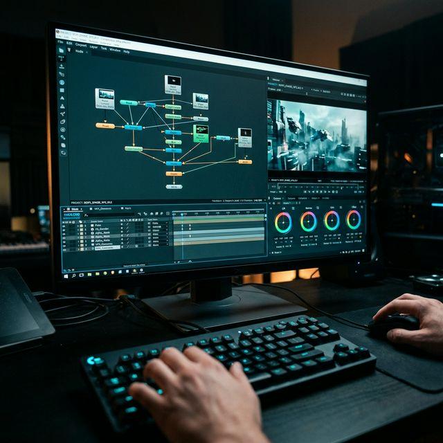 VFX workspace